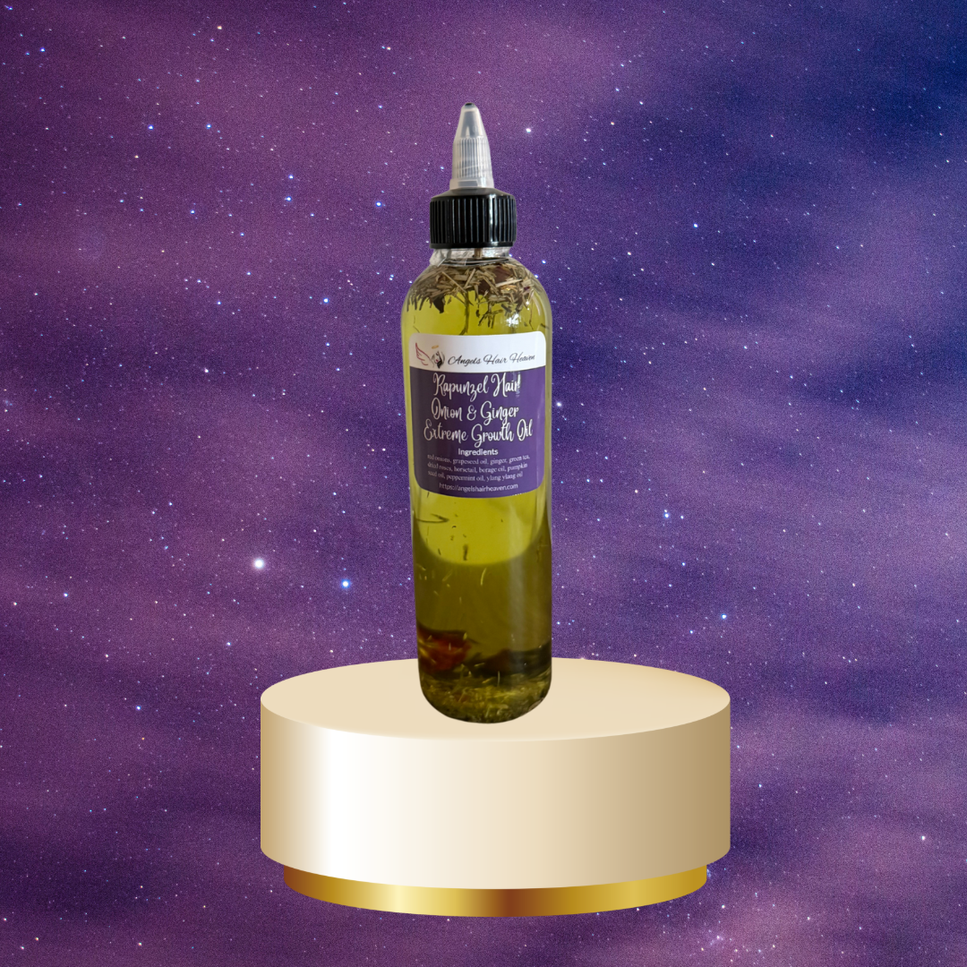 New/Improved Rapunzel hair onion & ginger extreme growth oil