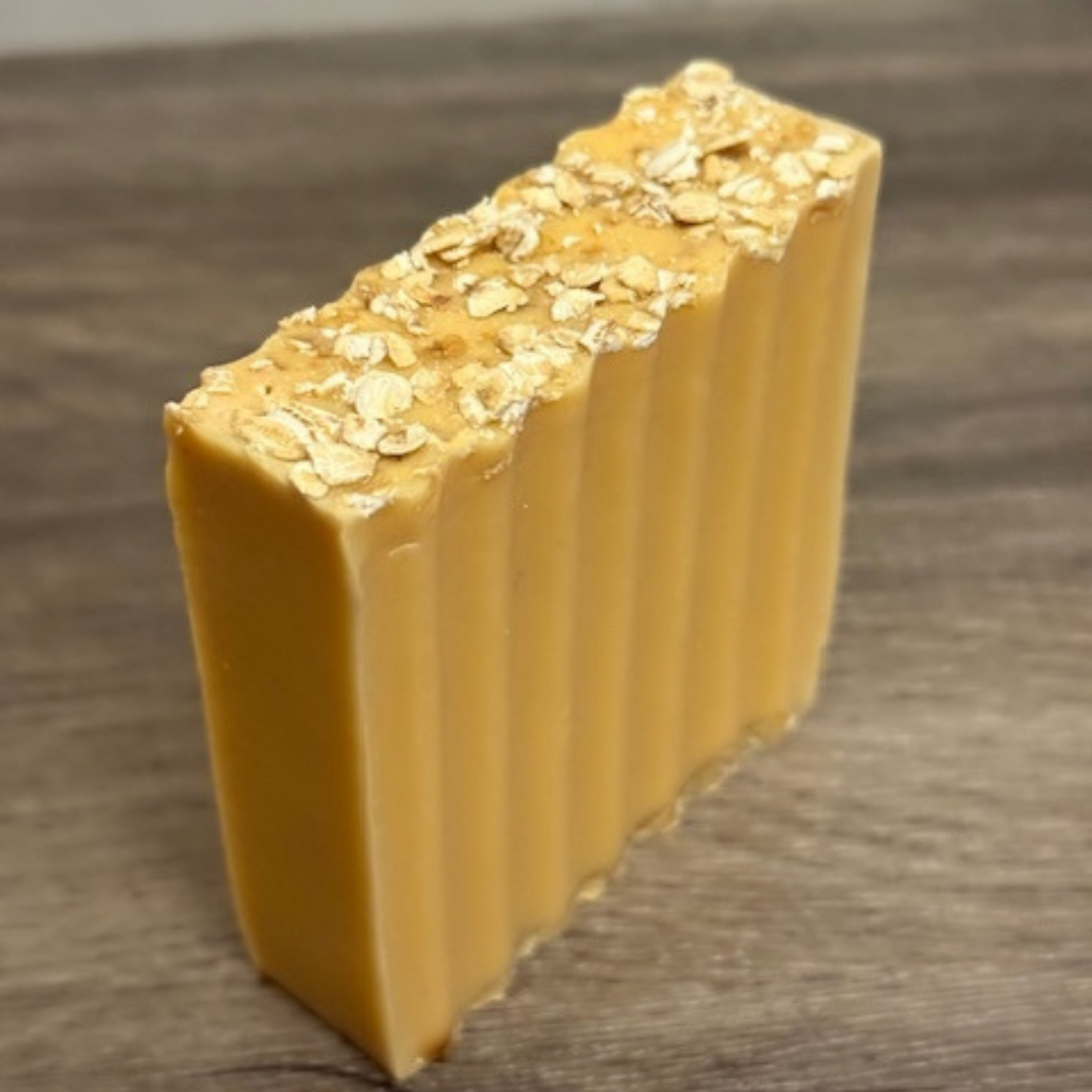 Turmeric Lemon Oatmeal and honey handmade soap
