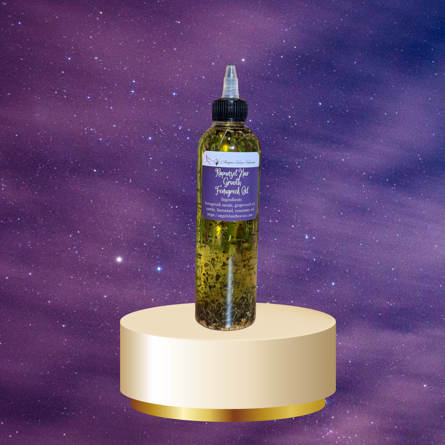 Rapunzel hair growth fenugreek oil