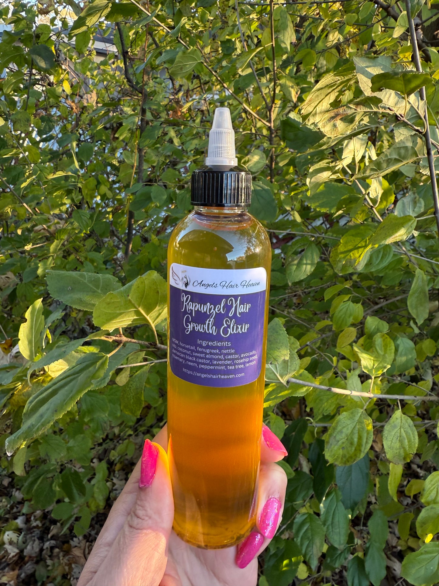Rapunzel hair growth elixir