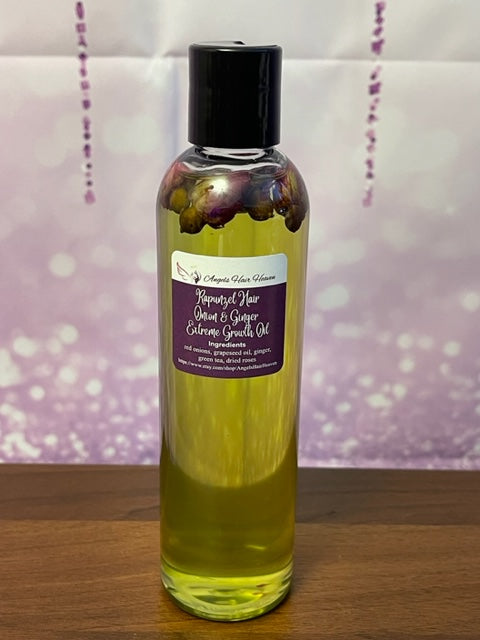 Rapunzel hair onion & ginger extreme growth oil – Angels Hair Heaven